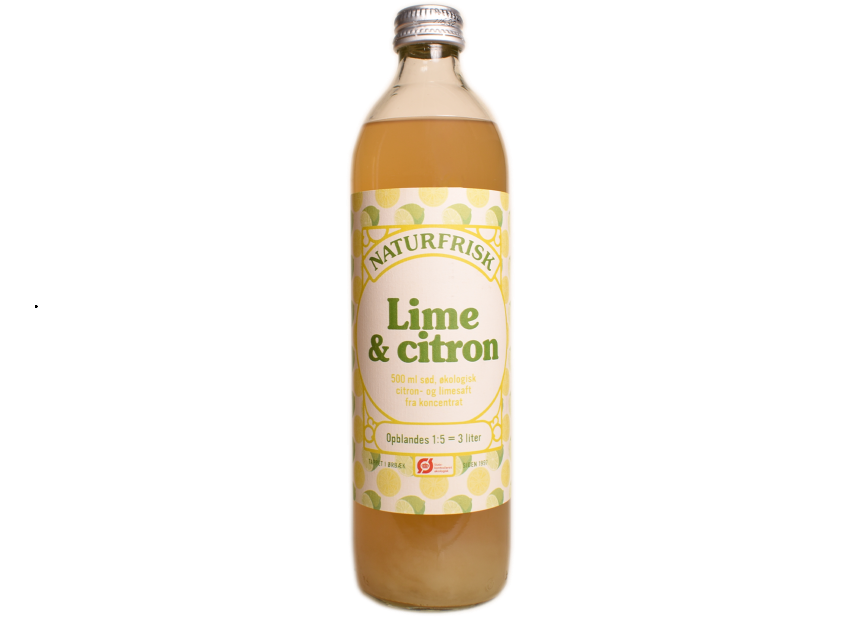 Sødsaft Lime & Citron 50 cl