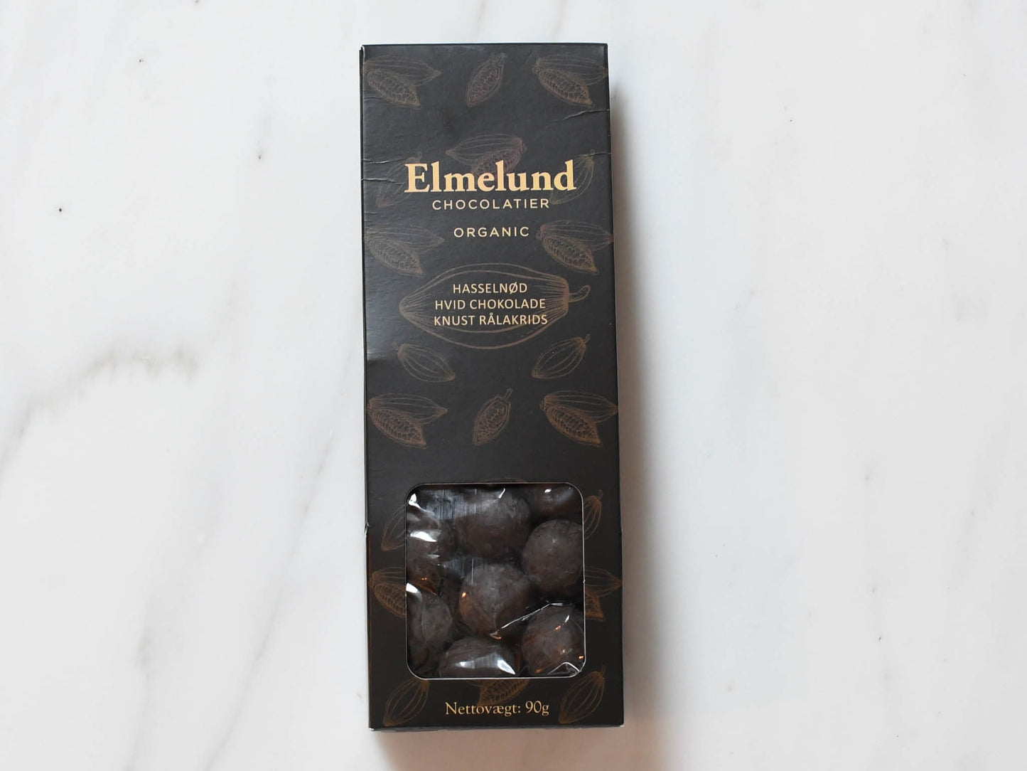 Hasselnød m. hvid lakrids 90g