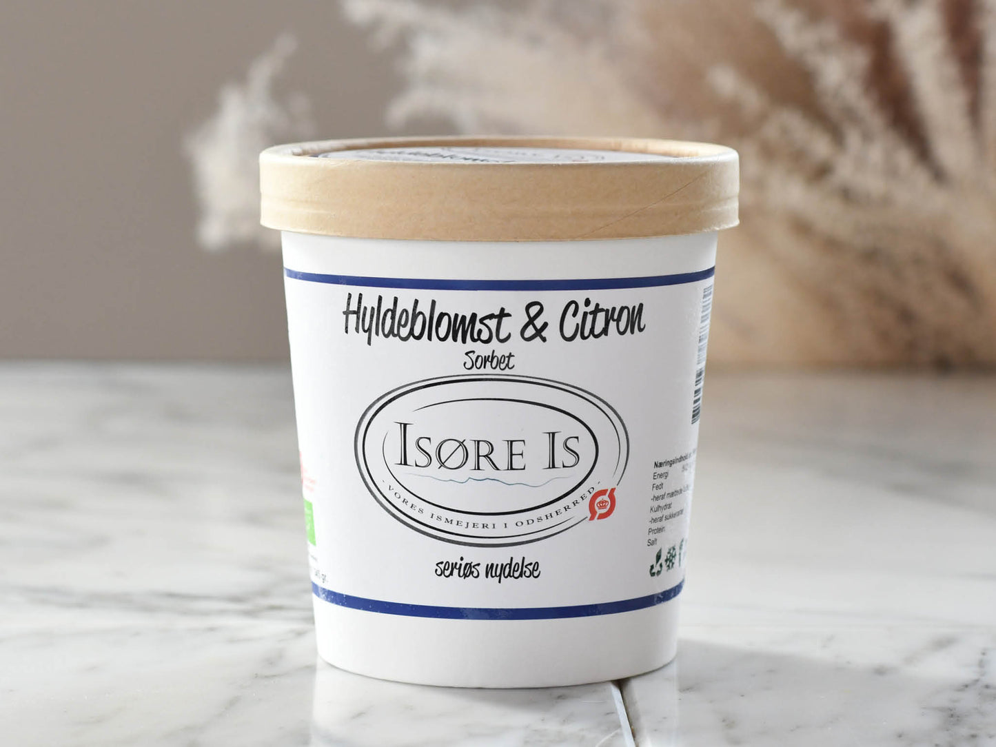 Isøre Hyldeblomst/citron sorbet