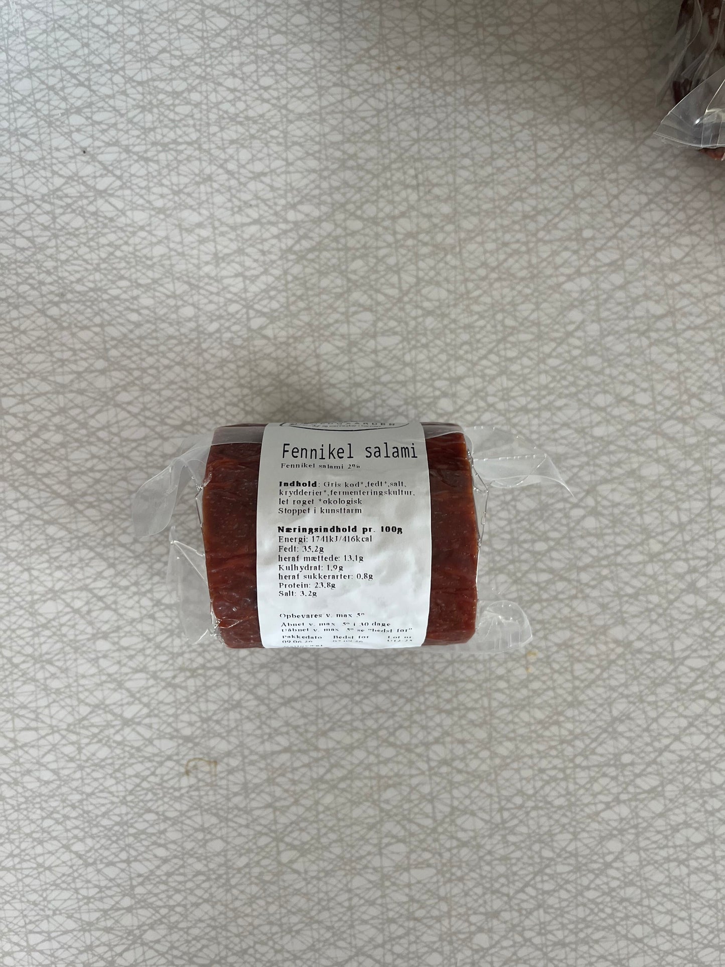ØKO - Fennikel Salami (køl)