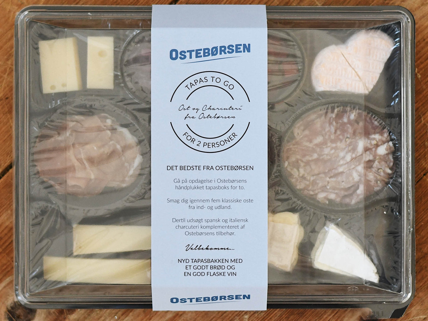 Tapaskasse, 2 personer