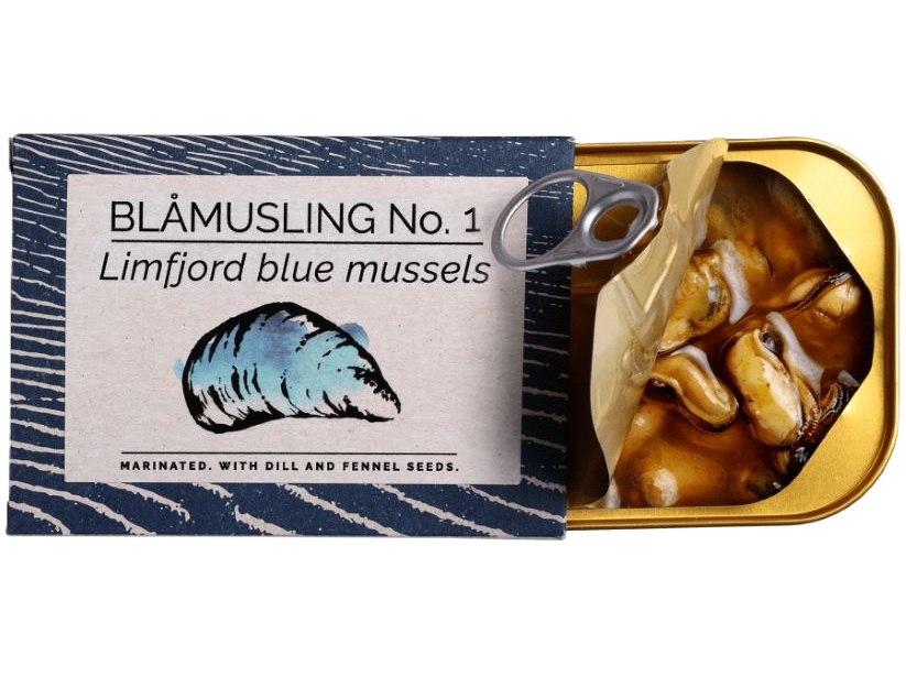 Blåmusling No. 1