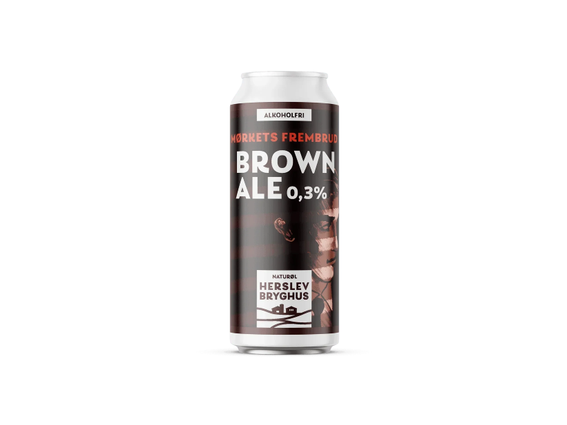 ØKO - Mørkets Frembrud, Brown Ale 0,3% 44cl, Herslev Bryghus