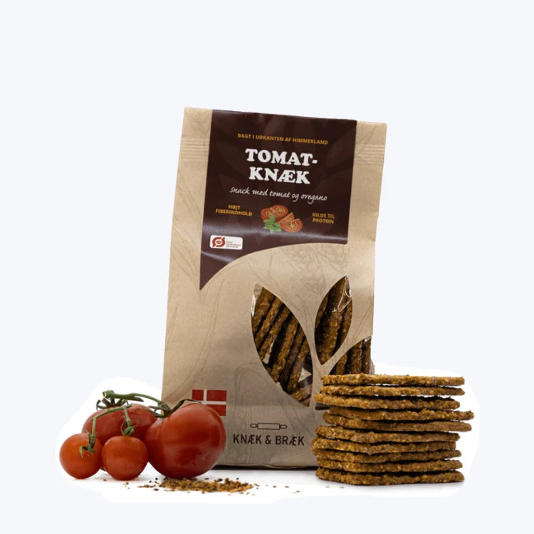 Tomat-knæk knækbrød