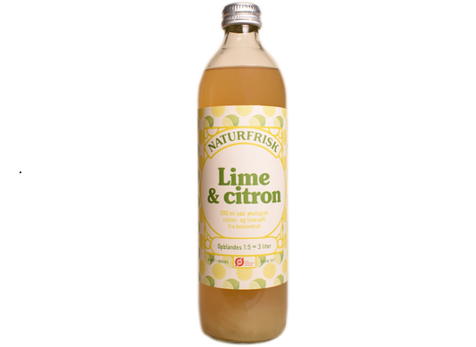 Sødsaft Lime & Citron 50 cl