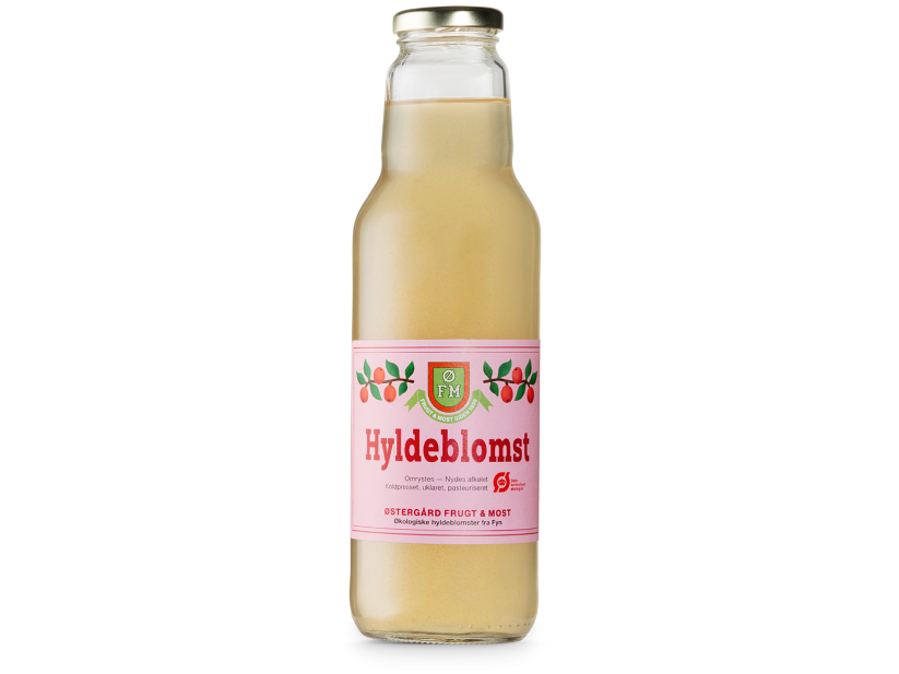 ØKO - Hyldeblomst 75cl, Østergård Frugt & Most