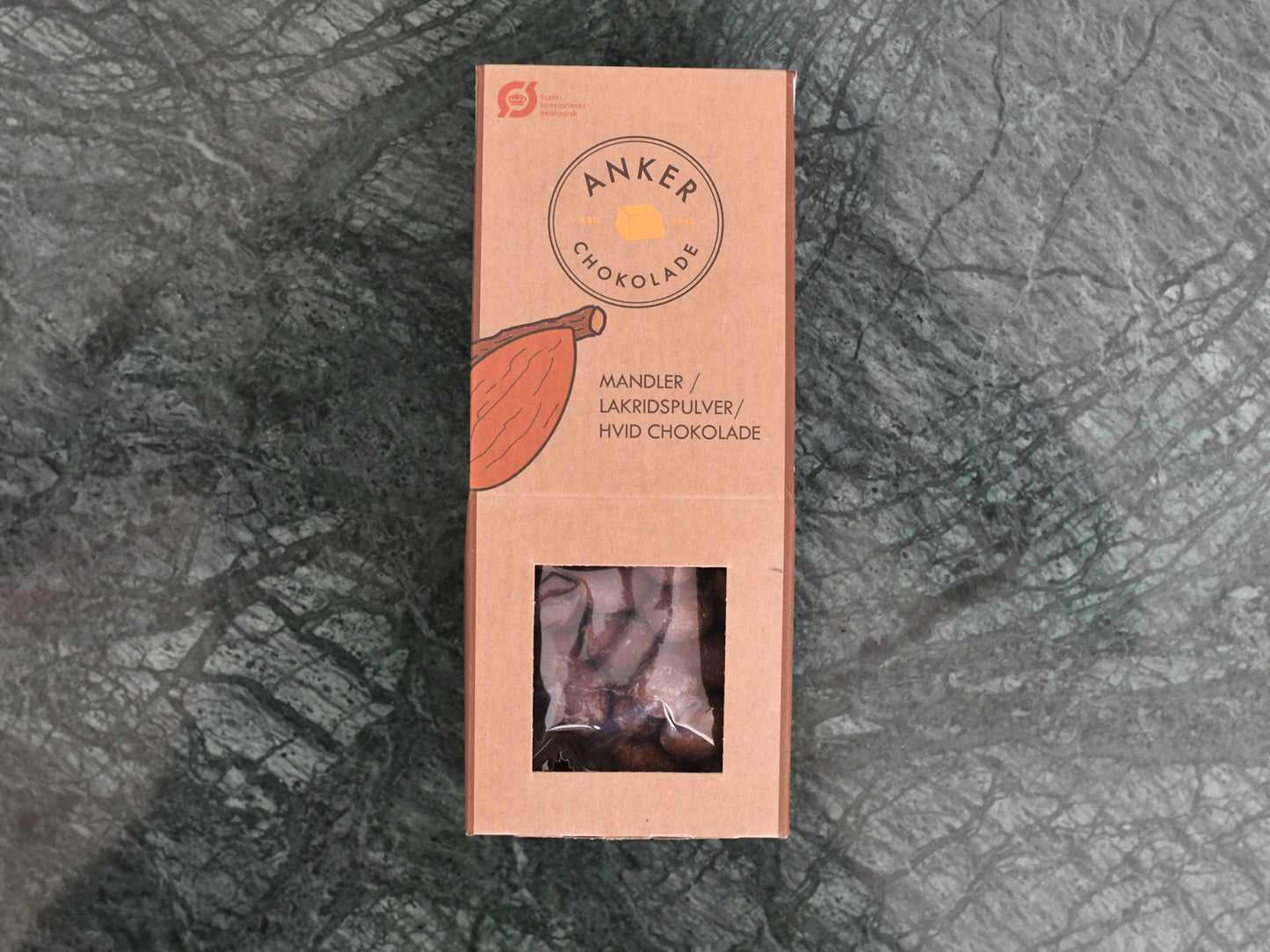 ØKO - Ankers Mandler, Lakrids, 105gr