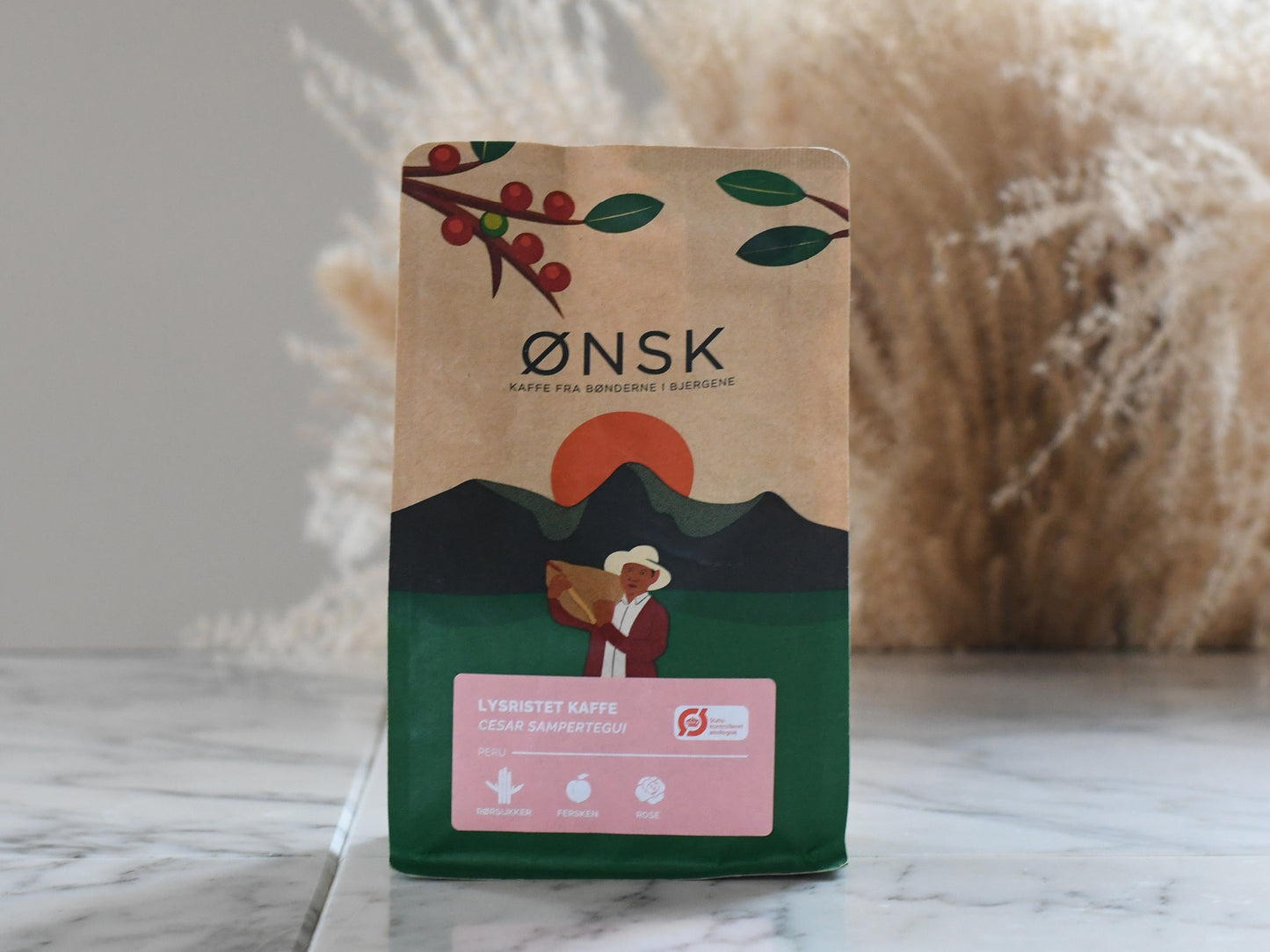 ØKO - Cesar Sampertegui - Lysristet hele bønner 250gr