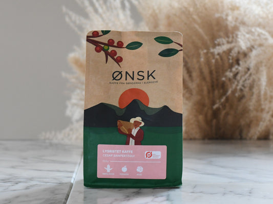 ØKO - Cesar Sampertegui - Lysristet hele bønner 250gr