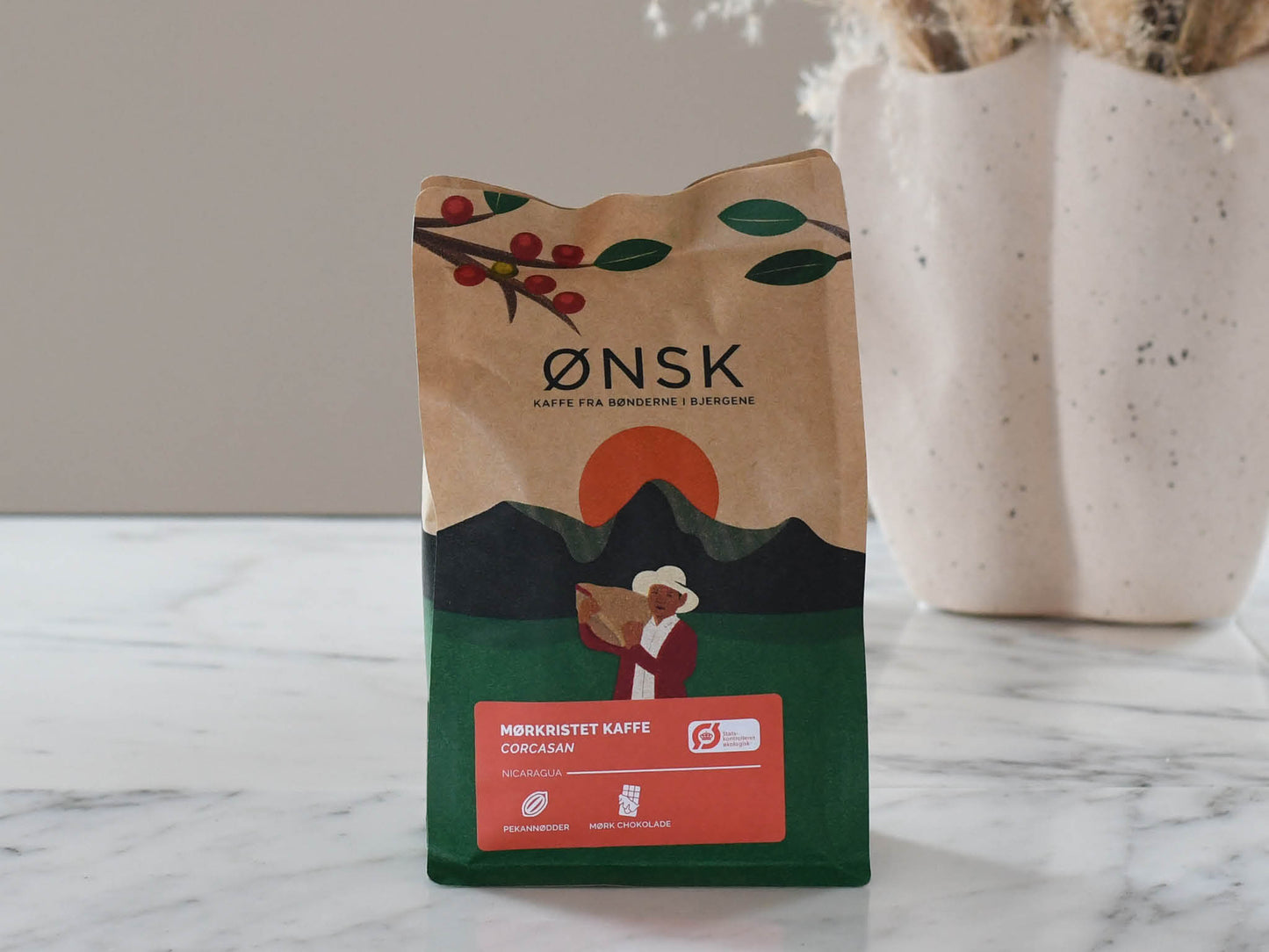 Corcasan, hele bønner 250g