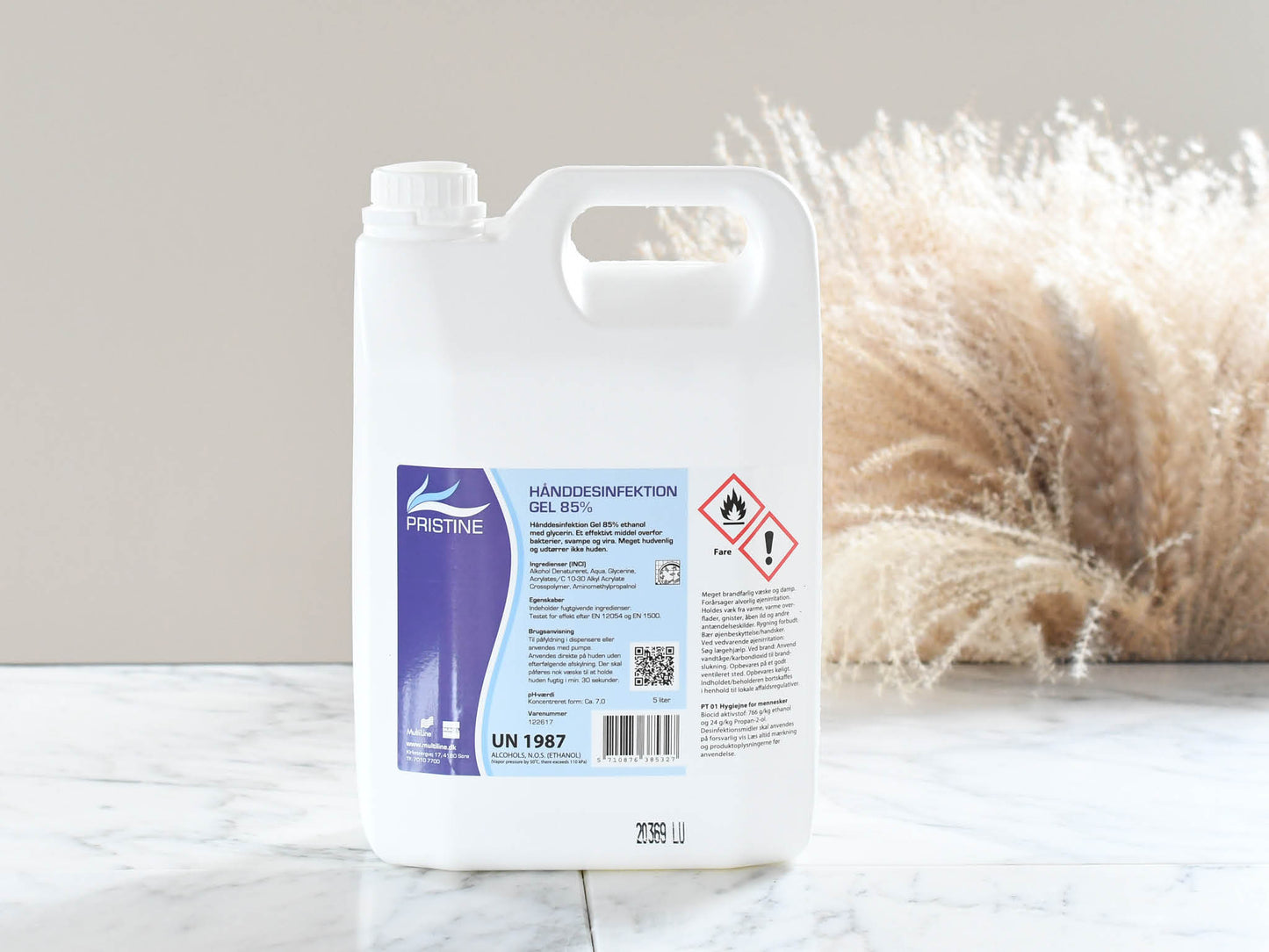 Hånddesinfektion gel, 5 liter