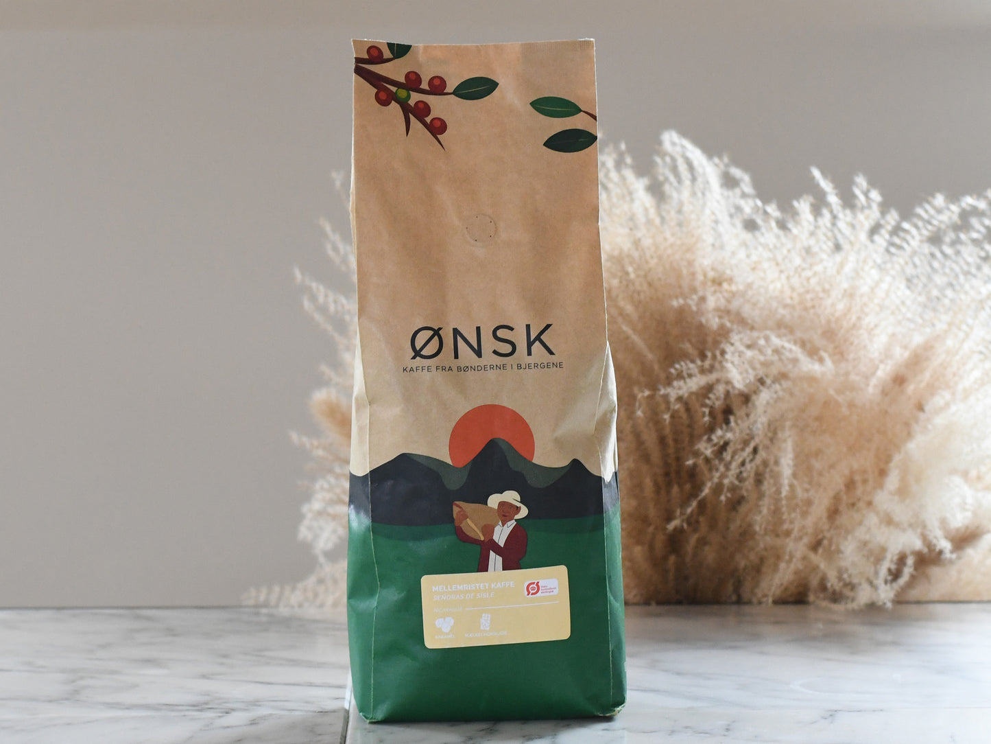 ØKO - Señoras de Sisle, mellemristet hele bønner 1000gr