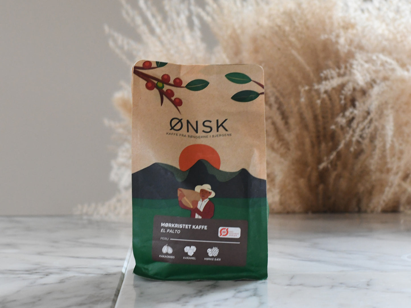 ØKO - El Palto, mørkristet hele bønner 250gr