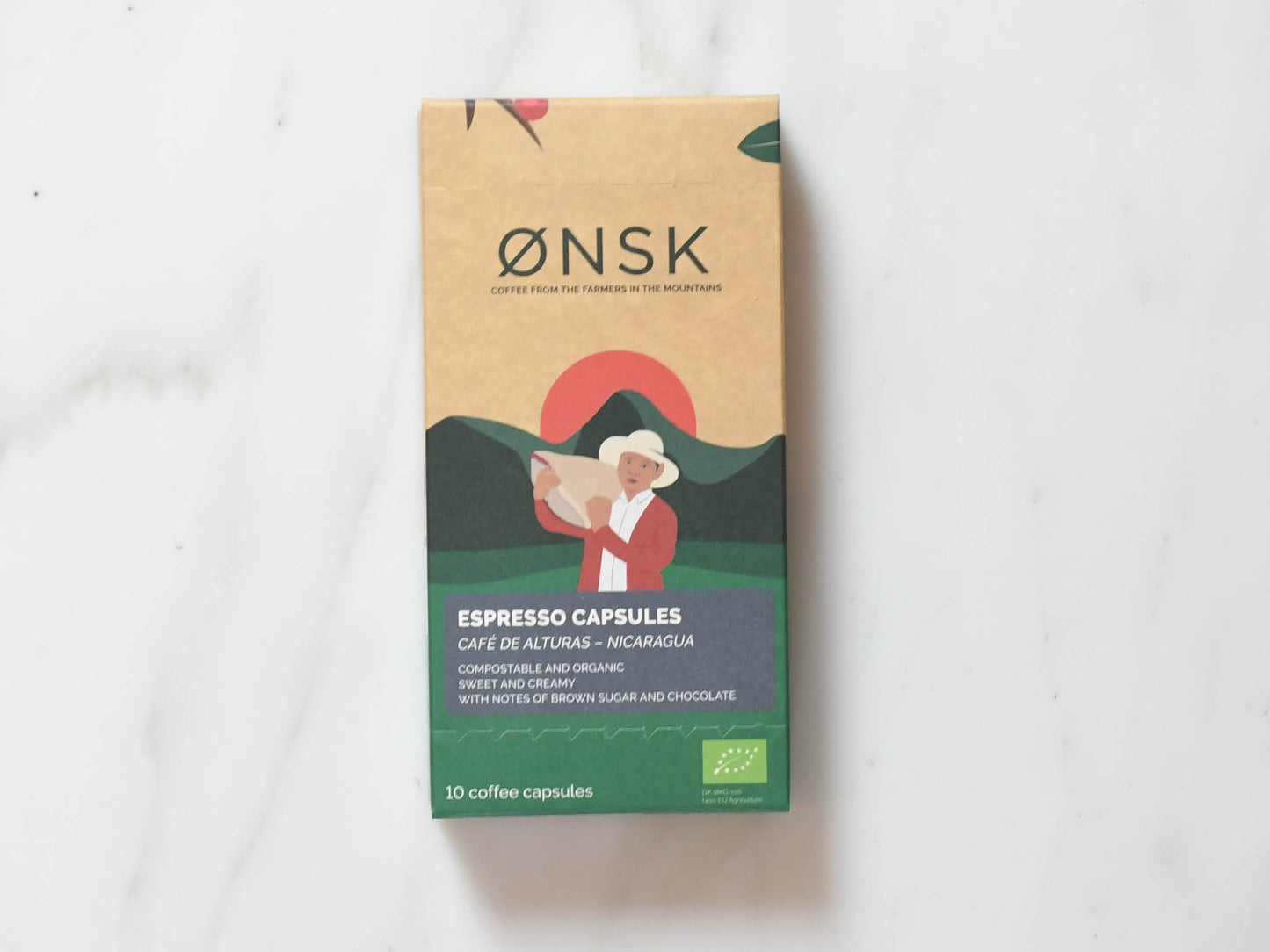 Espresso Cafe de Alturas, kaffekapsler 10stk