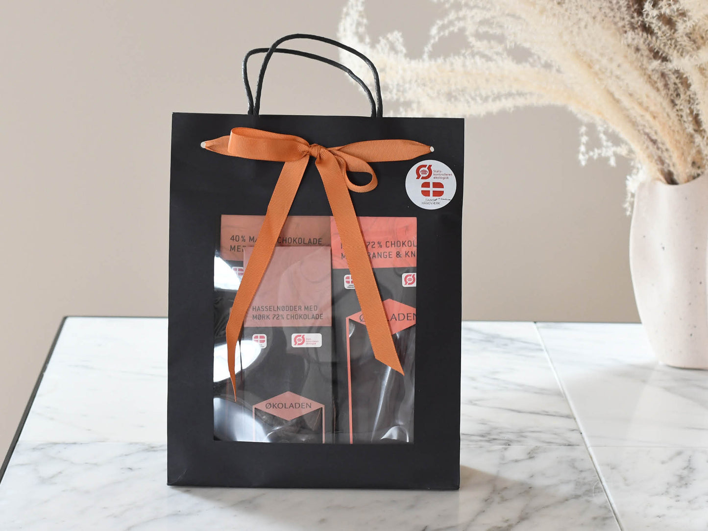 Gavepose Økoladen Orange