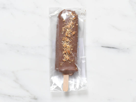 Ispind hasselnød m. choko og krokant