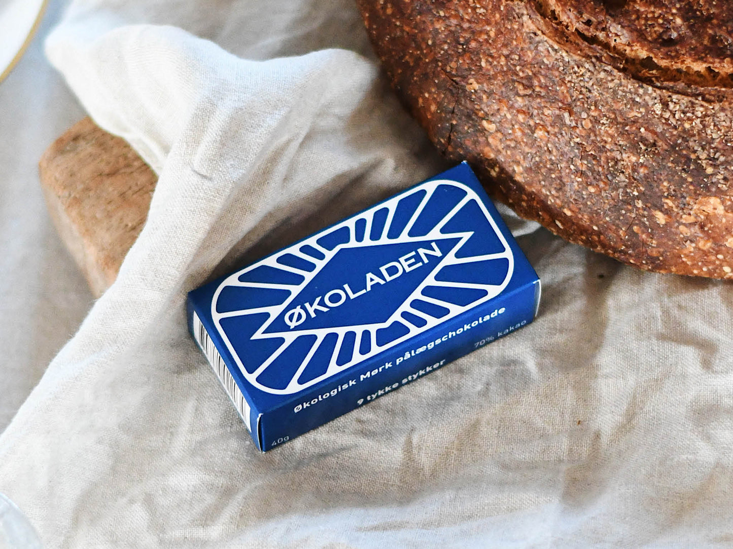 Pålægschokolade mørk 70% 40g