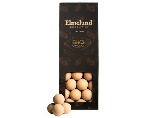 Hasselnød m. Hvid Karamel 90g